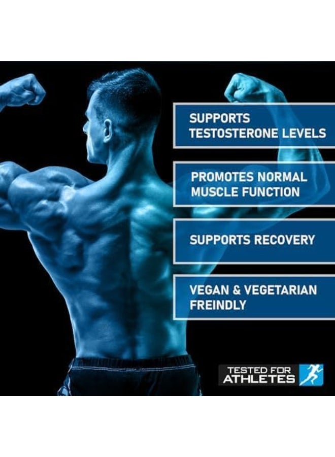 أبلايد نيوتريشن 90 كبسولة ZMA | زنك + مغنيسيوم + فيتامين ب6 | دعم النوم، استشفاء العضلات، وتعزيز هرمون التستوستيرون | مناسب للنباتيين - Image 5